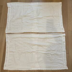 Matching Pottery Barn Dupe Hotel Embroidered Grand Cotton King Sham Pillow Cover